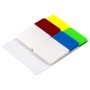Закладки-выделители листов клейкие BRAUBERG пластиковые 38х25 мм 4 цвета х 20 листов 126696