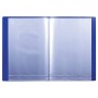 Папка 30 вкладышей BRAUBERG стандарт синяя 0 6 мм 221599
