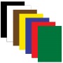 Картон цветной А4 немелованный матовый 7 листов 7 цветов ПИФАГОР 200х283 мм 127051