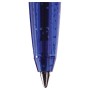 Ручка шариковая масляная СТАММ Южная ночь СИНЯЯ корпус тонированный синий узел 0 7 мм линия письма 0 5 мм РК21
