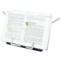 Подставка для книг и учебников BRAUBERG Black регулируемый угол наклона прочный ABS-пластик 238062