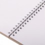 Скетчбук белая бумага 180 г/м2 165х240 мм 20 л. гребень твердая обложка BRAUBERG ART CLASSIC 112993