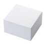Блок для записей BRAUBERG непроклеенный куб 9х9х5 см белый белизна 95-98% 122338