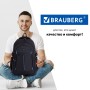 Рюкзак BRAUBERG TITANIUM для старшеклассников/студентов/молодежи синие вставки 45х28х18 см 224734