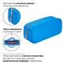 Пенал-косметичка BRAUBERG мягкий KING SIZE BLUE 20х8х9 см 229018