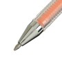 Ручка гелевая CROWN Hi-Jell Pastel ОРАНЖЕВАЯ ПАСТЕЛЬ узел 0 8 мм линия письма 0 5 мм HJR-500P