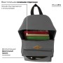 Рюкзак BRAUBERG универсальный сити-формат один тон серый 20 литров 41х32х14 см 225380