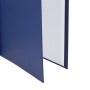 Папка-обложка для дипломного проекта STAFF А4 215х305 мм фольга 3 отверстия под дырокол шнур синяя 127210