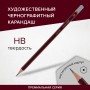 Карандаш чернографитный художественный HB 1 шт. BRAUBERG ART PREMIERE ВЫСШЕЕ КАЧЕСТВО 181886