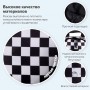 Рюкзак BRAUBERG POSITIVE универсальный потайной карман Black and White 42х28х14 см 270777