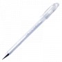 Ручка гелевая CROWN Hi-Jell Pastel БЕЛАЯ корпус тонированный белый узел 0 8 мм линия письма 0 5 мм HJR-500P