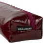 Пенал-косметичка BRAUBERG крокодиловая кожа 20х6х4 см Ultra maroon 270849