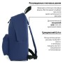Рюкзак BRAUBERG универсальный сити-формат один тон синий 20 литров 41х32х14 см 225373