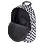 Рюкзак BRAUBERG POSITIVE универсальный потайной карман Black and White 42х28х14 см 270777