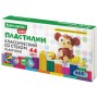 Пластилин классический BRAUBERG KIDS 44 цвета 660 грамм стек ВЫСШЕЕ КАЧЕСТВО 106679