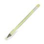 Ручка гелевая CROWN Hi-Jell Pastel ЖЕЛТАЯ ПАСТЕЛЬ узел 0 8 мм линия письма 0 5 мм HJR-500P