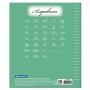 Тетрадь 24 л. BRAUBERG ЭКО 5-КА линия обложка плотная мелованная бумага ЗЕЛЕНАЯ 403004