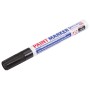 Маркер-краска лаковый paint marker 4 мм ЧЕРНЫЙ НИТРО-ОСНОВА алюминиевый корпус BRAUBERG PROFESSIONAL PLUS 151445