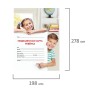 Медицинская карта ребёнка форма № 026/у-2000 16 л. картон офсет А4 198x278 мм универсальная STAFF 130211