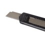 Нож канцелярский 9 мм STAFF Basic фиксатор цвет корпуса ассорти упаковка с европодвесом 230484