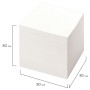 Блок для записей STAFF непроклеенный куб 8х8х8 см белый белизна 90-92% 111980
