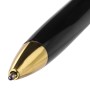 Ручка подарочная шариковая BRAUBERG De Luxe Black корпус черный узел 1 мм линия письма 0 7 мм синяя 141411
