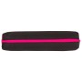 Пенал-косметичка BRAUBERG мягкий Black&Bright черно-розовый 21х5х5 см 229006