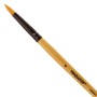 Кисть ПИФАГОР СИНТЕТИКА круглая № 4 деревянная лакированная ручка с колпачком 200844