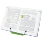 Подставка для книг и учебников BRAUBERG LINE+ металлическая зеленая европодвес 238072