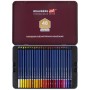 Карандаши художественные цветные акварельные 48 цветов 4 мм металлический кейс BRAUBERG ART PREMIERE 181924