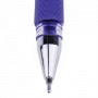 Ручка гелевая с грипом CROWN Hi-Jell Needle Grip СИНЯЯ узел 0 7 мм линия письма 0 5 мм HJR-500RNB