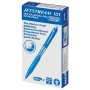 Ручка шариковая масляная автоматическая с грипом UNI Япония JetStream СИНЯЯ узел 0 7 мм линия письма 0 35 мм SXN-101-07 BLUE