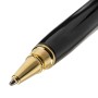 Ручка подарочная шариковая GALANT Black корпус черный золотистые детали пишущий узел 0 7 мм синяя 140405
