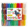 Пластилин супер лёгкий застывающий 36 цвета+12 базовых+3 стека BRAUBERG KIDS