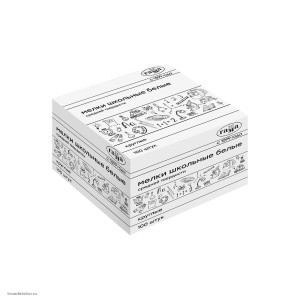 Мел белый круглый средней твердости 100 штук ГАММА Мел белый круглый средней твердости 100 штук ГАММА