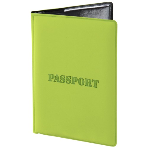 Обложка для паспорта PASSPORT салатовая STAFF