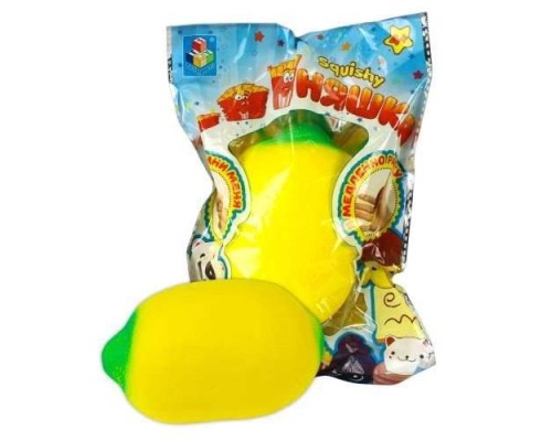 1toy игрушка-антистресс мммняшка squishy (сквиши), лимон w:80,8/13/9/9