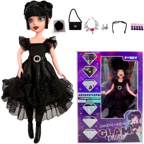 Модная кукла Glam Divas Вэнди с аксессуарами