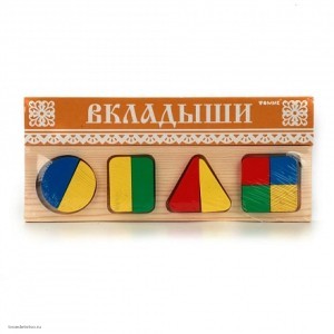 Доска-вкладыш Геометрия 