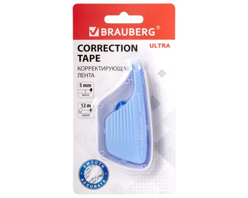 229064 Корректирующая лента BRAUBERG ULTRA, 5 мм х 12 м