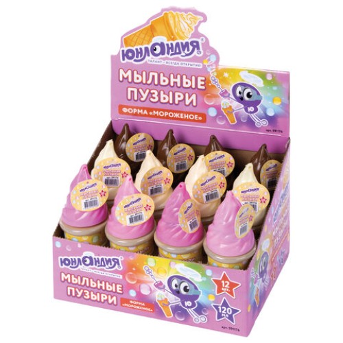 Мыльные пузыри ЮНЛАНДИЯ Мороженое