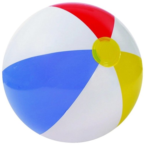 Мяч пляжный глянцевый 51см INTEX