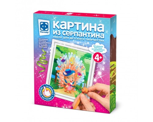 298203   КАРТИНА ИЗ СЕРПАНТИНА ДЖЕНТЛЬМЕН ИЗ ЛЕСА в кор.40шт