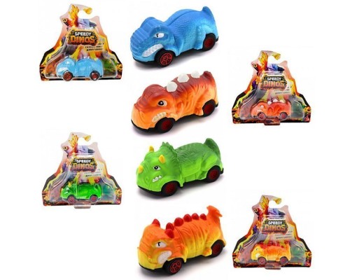 Машинка фрикционная Скоростные динозавры  Speedy Dinos K02SPD001