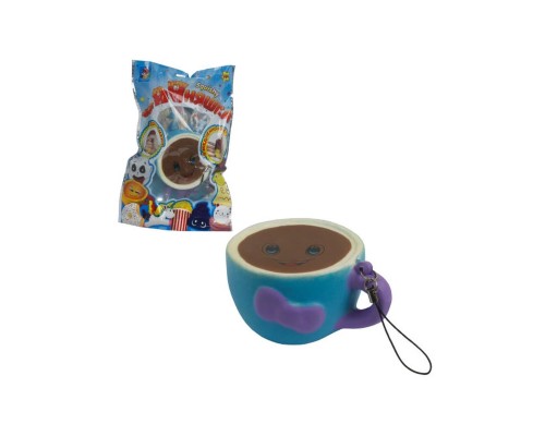 1toy игрушка-антистресс мммняшка squishy (сквиши), чашка кофе 21гр, 6/5/5