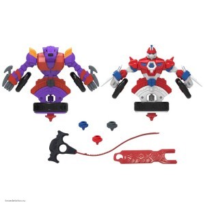 Набор Spin Racers Волчки-трансформеры 2в1 Неудержимый и Таран