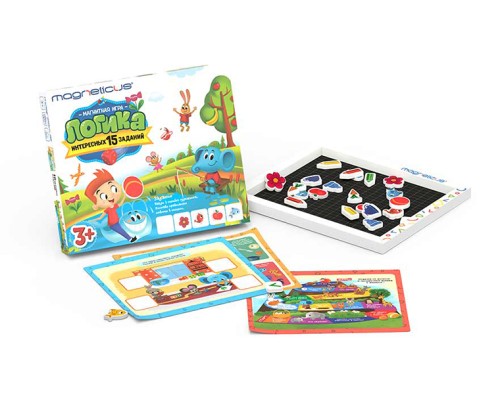 Игровой набор Логика в картонной коробке Magneticus