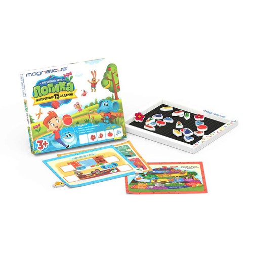 Игровой набор Логика в картонной коробке Magneticus