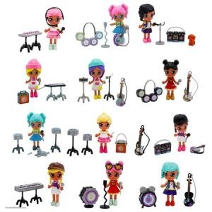 Игровой набор c куколкой и музыкальными инструментами