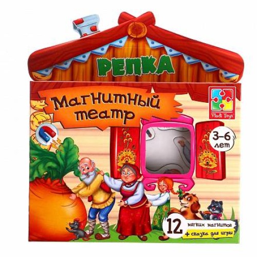 Магнитный театр VLADI TOYS Репка.